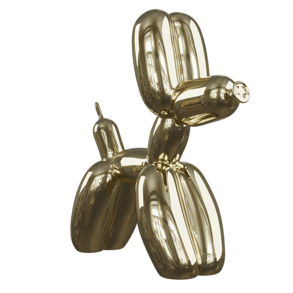 Inflatable Dog Decoration 3D model